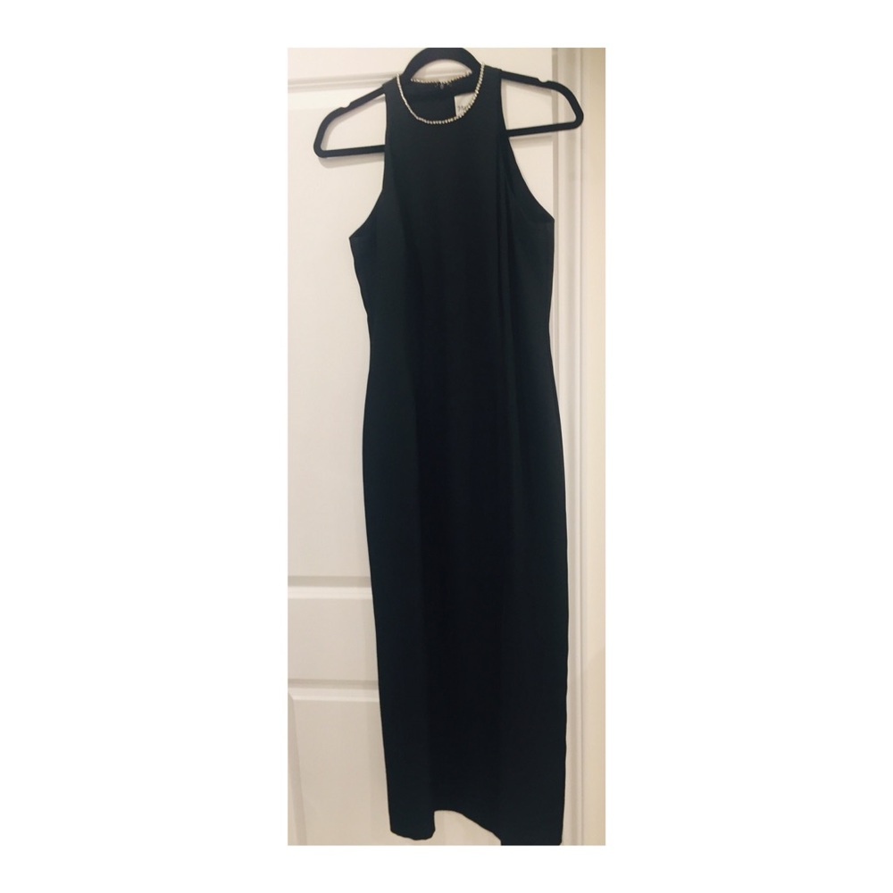 Black, Embellished, Mark Edwards Evening Dress